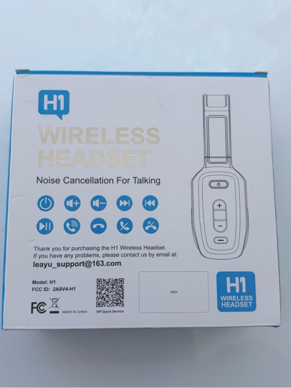 🆕Wireless Headset - White